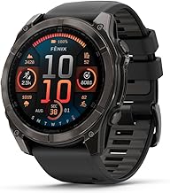 Garmin fēnix® 8 – 51 mm, AMOLED, 藍寶石, 高階 Multisport GPS Smart手錶, Long-Lasting Battery Life, Dive-Rated, Buil...
