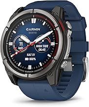 Garmin® quatix® 8,51 公釐,海洋 GPS 智慧型手錶,明亮的 AMOLED 顯示器,圖表繪圖儀控制,內建手電筒,24/7 健康與保健功能