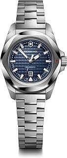 Victorinox I.N.O.X Small 自動機械 Blue Dial 不鏽鋼 手錶 32mm - 242026