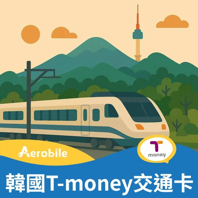 韓 國 地 鐵 、 公 車 、 便 利 商 店 通 用 ， 【 翔 翼 通 訊 】 韓 國 T - m o n e y 交 通 卡 ( 空 卡 / 內 含 韓 圓 ) 自 由 行 旅 遊 必 備 起