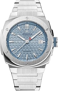 Alpina 男士's Alpiner Extreme Swiss Made 3-Hand Date 自動機械 手錶, 不鏽鋼 錶帶, 藍寶石 水晶, 41 x 42.5...