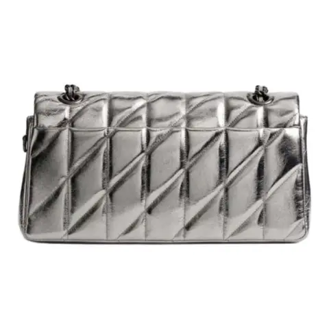 COACH Tabby Sheepskin Crossbody Bag, Shoulder Bag Medium Size 女士's Anthracite CW594-V5XAU